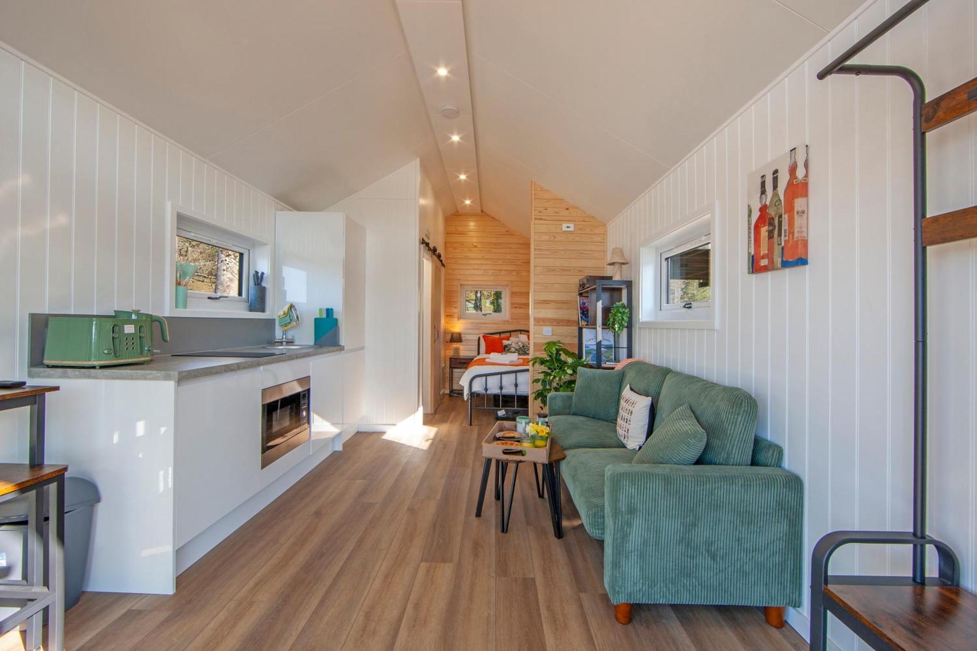 Appin Holiday Homes -Caravans, Lodges, Shepherds Hut And Train Carriage Stays Eksteriør billede